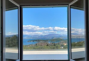 Blick von der Unterkunft