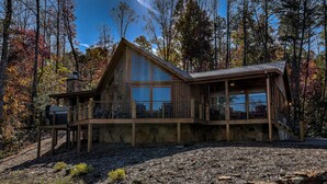 Cabin, 3 Bedrooms | Exterior - Log-off Lodge by Escape to Blue Ridge (Blue Ridge)