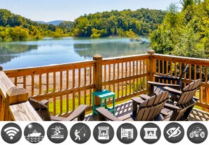 House, 3 Bedrooms | Property grounds - Above The Cove 3 Bedroom Home by RedAwning (Sevierville)