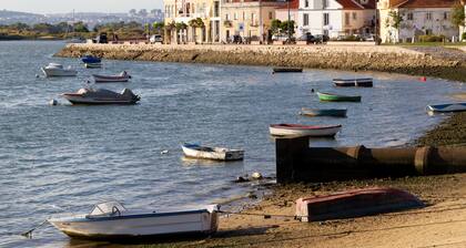 Appartement au bord de la riviÚre dans la baie de Seixal. 3 personnes. Vélos sont disponibles.