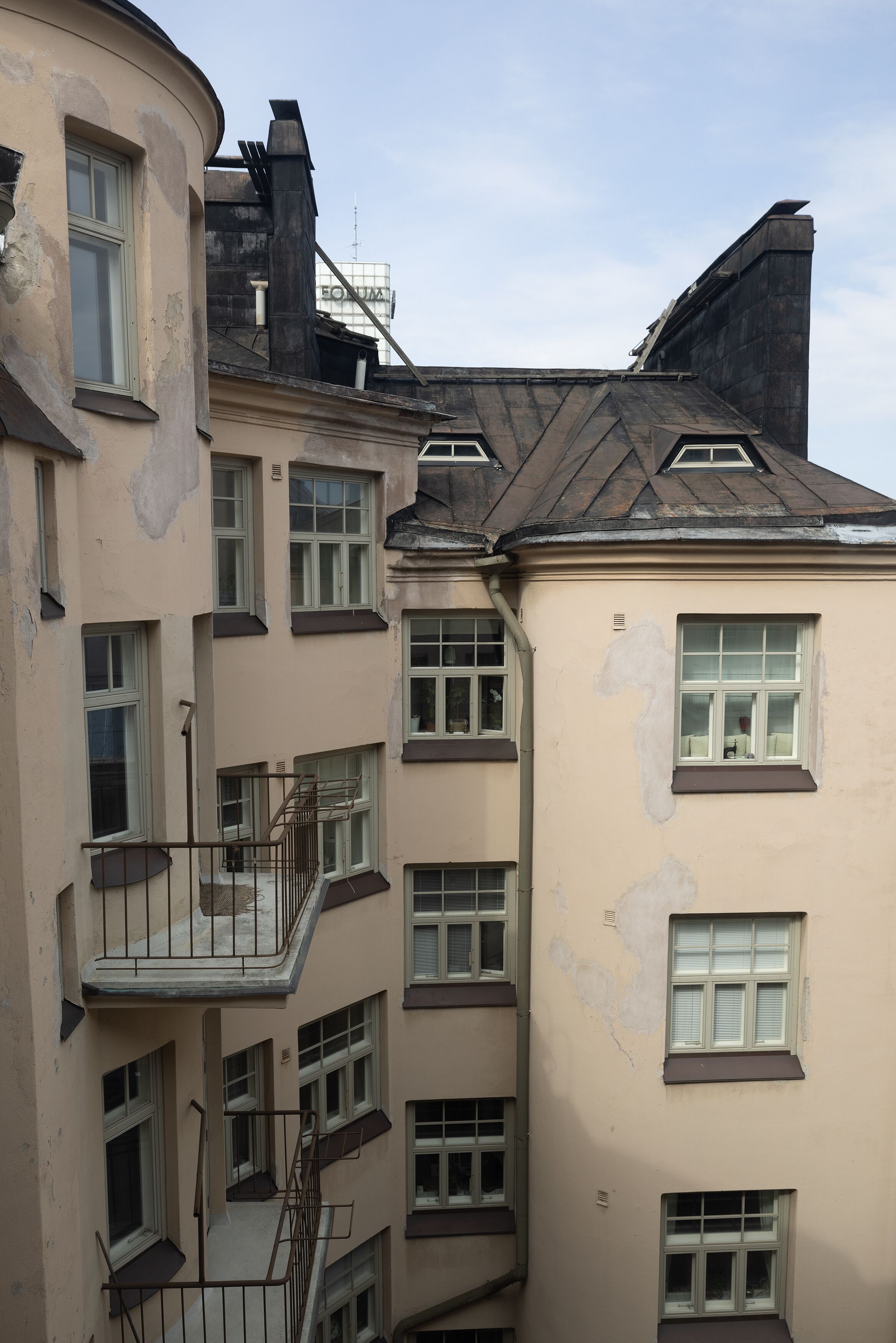 Comfort appartement | Uitzicht op de binnenplaats