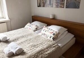 Comfort-Apartment | 1 Schlafzimmer, Bügeleisen/Bügelbrett, Babybetten, kostenloses WLAN