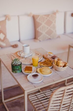 Kontinental frokost er inkludert hver dag