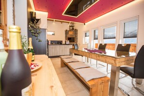 Dining - Panorama suite Maria - luxury at 1222 meters above sea level - Wildkogel Arena (Salzburg)