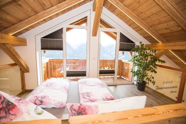 1 bedroom, travel crib, free WiFi, bed sheets - Panorama suite Maria - luxury at 1222 meters above sea level - Wildkogel Arena (Salzburg)