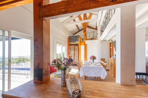 La villa du mas lachamp avec Piscine privée, Jardin et Terrasse