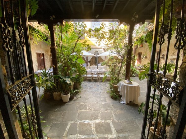 Restaurante al aire libre