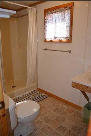 Douche, papier toilette