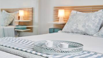 5 slaapkamers, een strijkplank/strijkijzer, gratis wifi, beddengoed