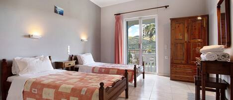 2 makuuhuonetta, ilmainen Wi-Fi, vuodevaatteet