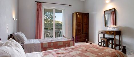 2 makuuhuonetta, ilmainen Wi-Fi, vuodevaatteet