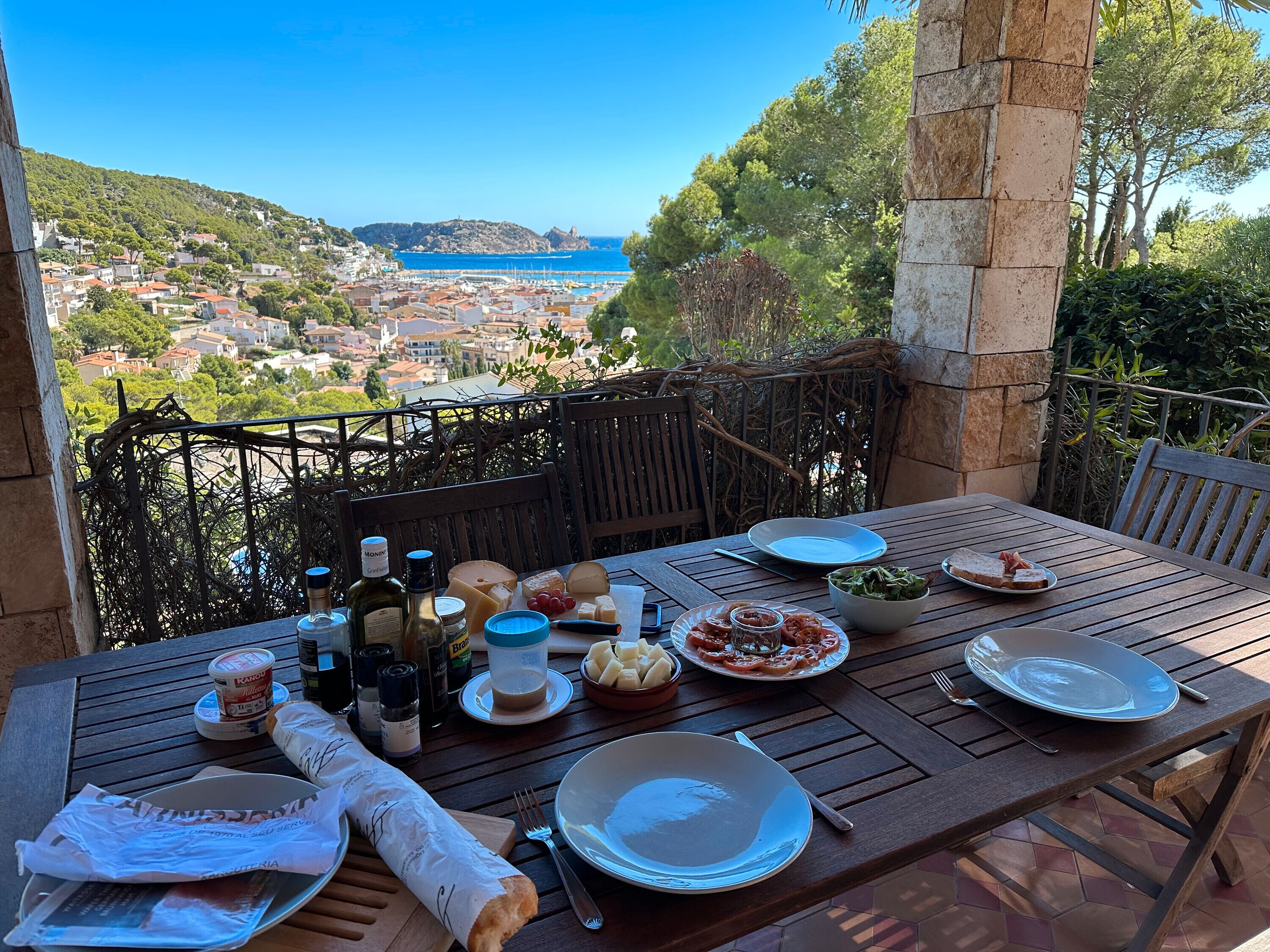 Opções para refeição ao ar livre