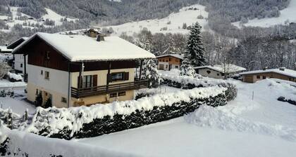 Apartment 4 pers praz sur arly facing south overlooking the slopes near the center