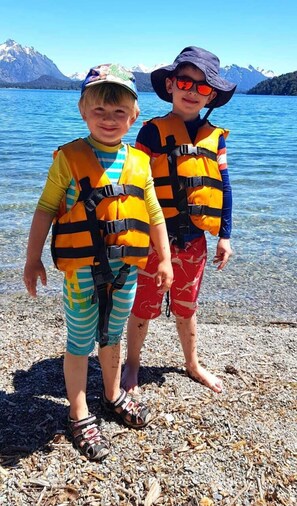 Plage, sable blanc, 3 bars de plage