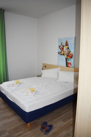1 Schlafzimmer, kostenloses WLAN, Bettwäsche