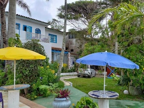 Fachada de la propiedad