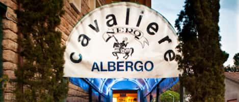 Entrée de l’hébergement