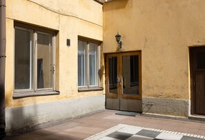 Entrada de la propiedad