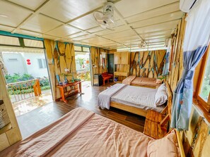 Familie-bungalow | 1 soverom, strykejern/-brett, wi-fi (inkludert) og sengetøy