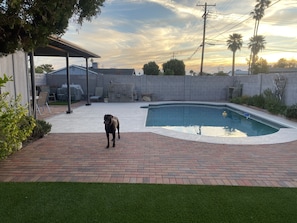 Alberca al aire libre 