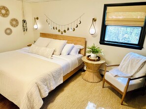 2 chambres, fer et planche à repasser, Wi-Fi, draps fournis