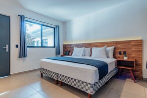 Chambre supérieure | Draps en coton égyptien, literie de qualité, couette en duvet