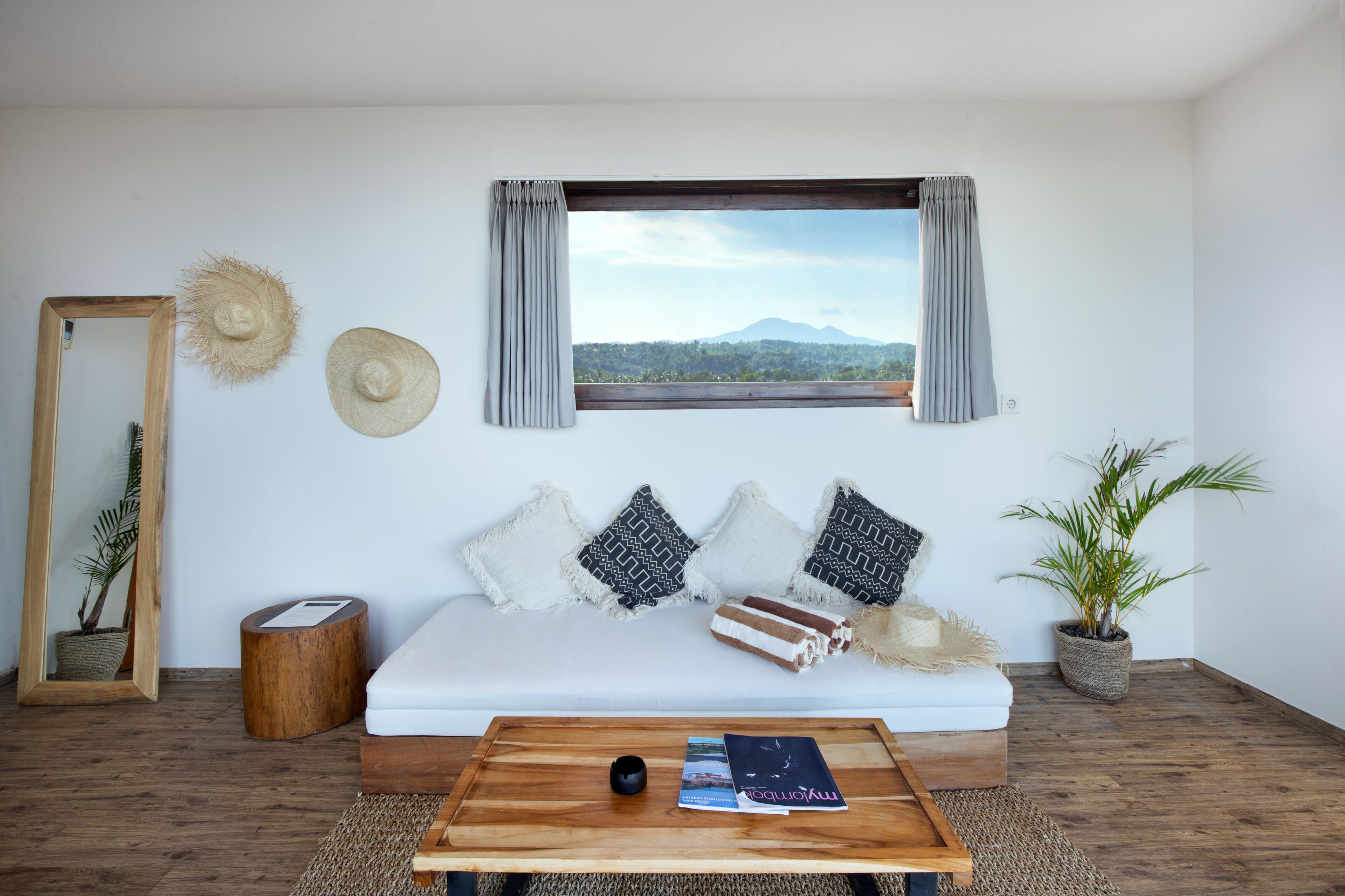 Premium Villa Ocean View | Living area | 43-inch Smart TV with digital channels