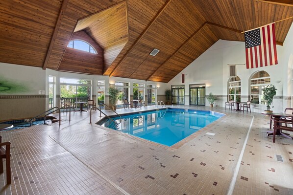 Indoor pool, a heated pool