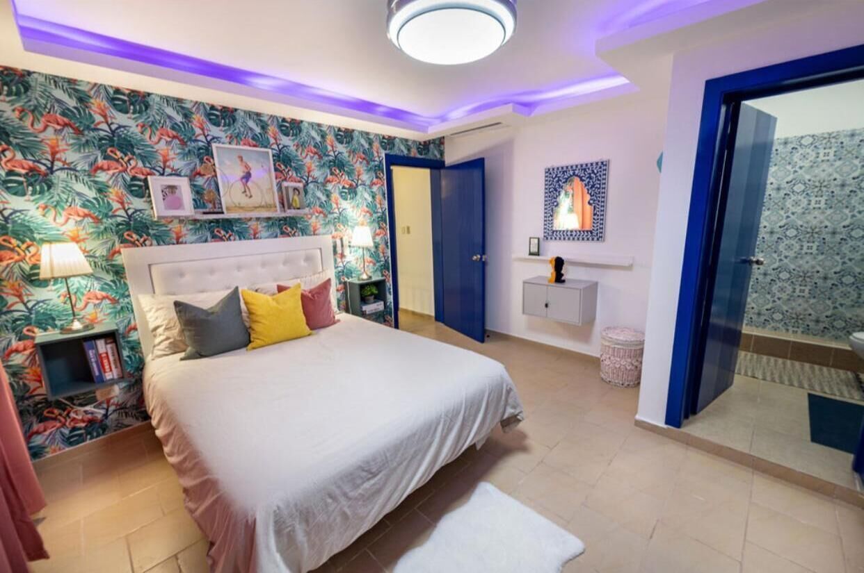 2 chambres, fer et planche à repasser, Wi-Fi, draps fournis