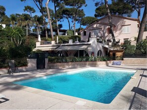 Outdoor pool - Cap D'Antibes sea, swimming pool, 2 large terraces, nature and pines (Antibes)