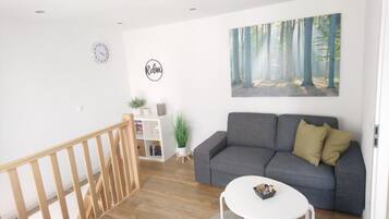 Una Smart TV, libros