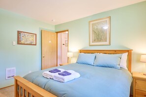 2 dormitorios, tabla de planchar con plancha, wifi gratis y ropa de cama