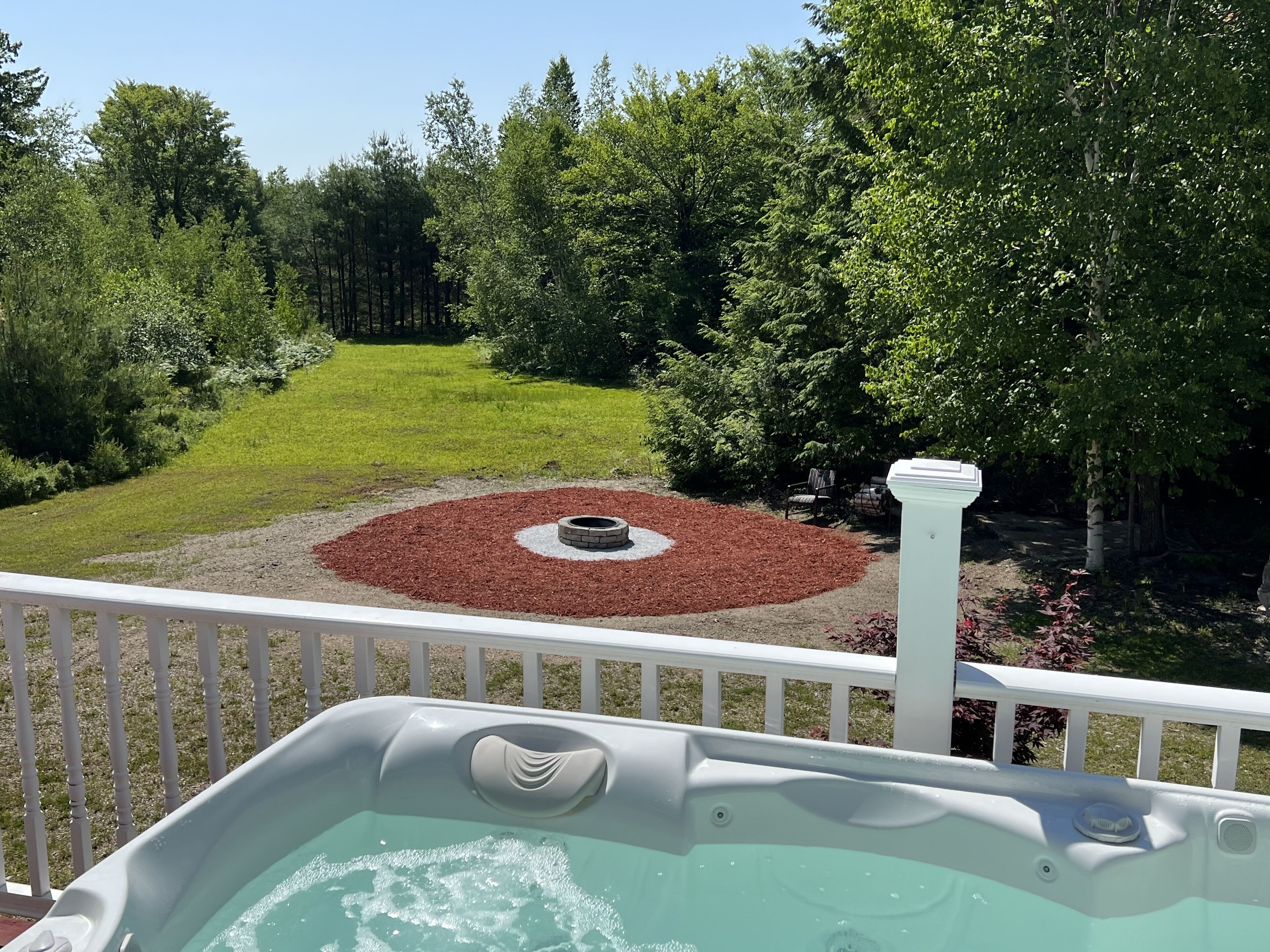 Bain à remous extérieur