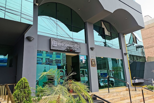 Façade de l’hébergement