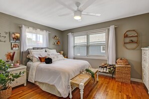 2 chambres, bureau, Wi-Fi, draps fournis