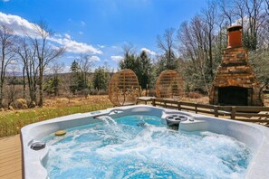 Terrace/patio - Year-round paradise in the center of Canaan Valley. Come join us Hearthside! (Canaan Valley)