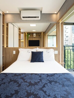 1 Schlafzimmer, Bügeleisen/Bügelbrett, kostenloses WLAN, Bettwäsche