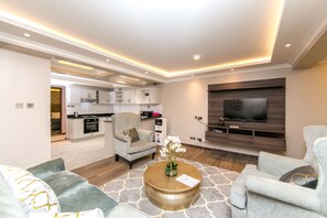 Pillow-top beds, laptop workspace, blackout curtains, soundproofing