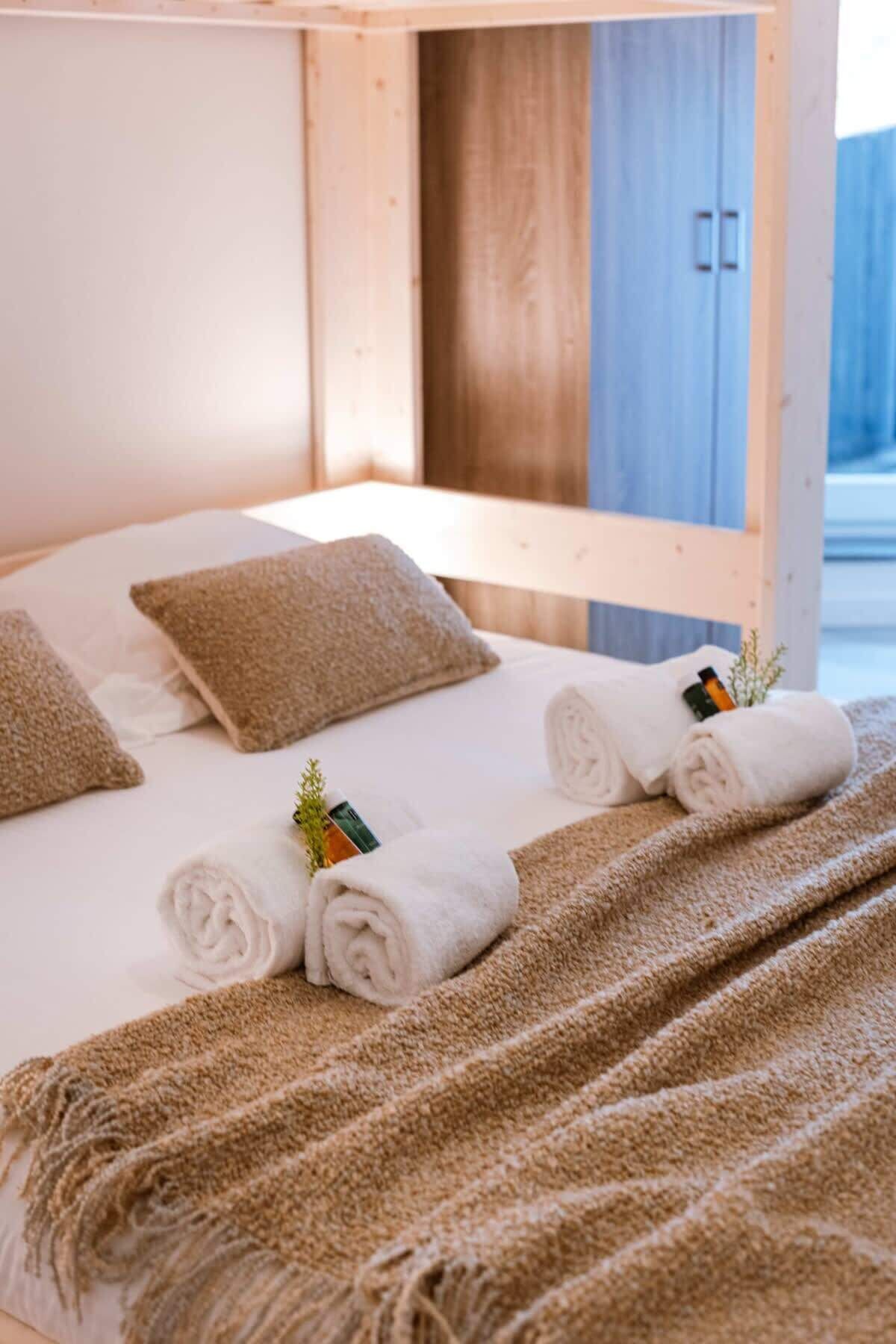 2 chambres, Wi-Fi, draps fournis