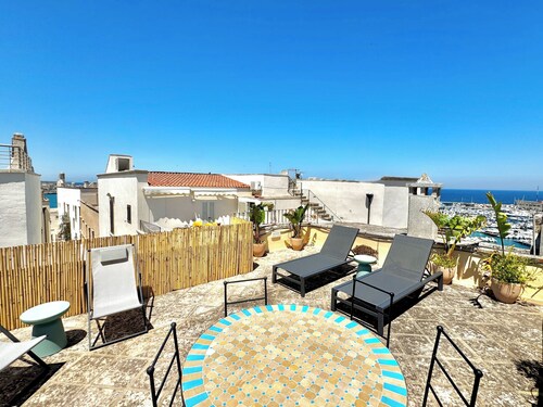 Historic home with a sea-view terrace in the heart of Otranto - Marea Stays Collection