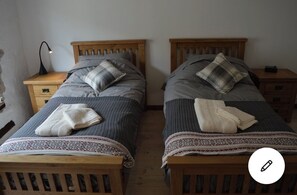 2 bedrooms, iron/ironing board, travel crib, WiFi