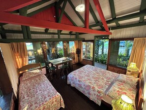 Estudio exclusivo, vistas a la laguna, planta baja | Ropa de cama hipoalergénica y wifi gratis