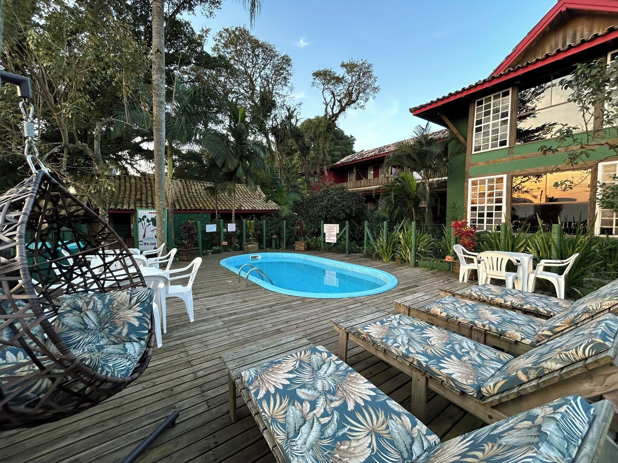 Fachada da propriedade