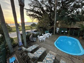 Outdoor pool - Pousada Canoa Azul (Garopaba)