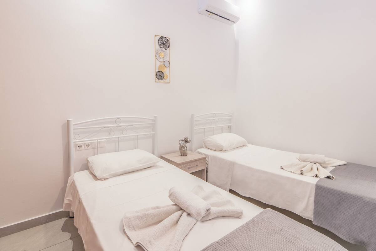 Junior appartement | 2 slaapkamers, hypoallergeen beddengoed, een strijkplank/strijkijzer