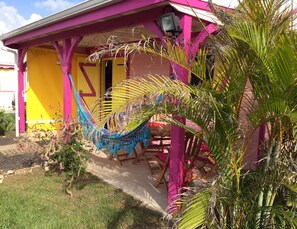 Terrace/patio - Marie Galante" cottage Kaz a Liline (Le Moule)