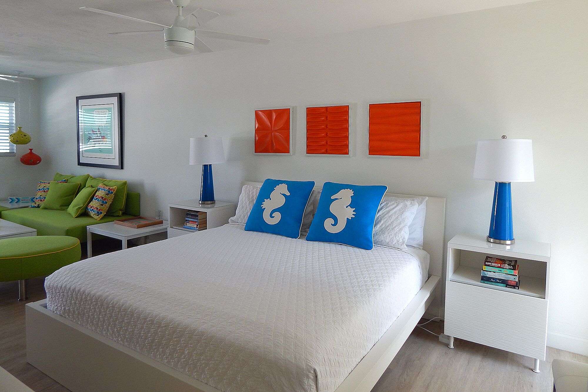 Modern Condo in KCB Private Oceanfront Beach, Heated Pool