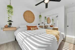 3 bedrooms, desk, travel cot, free WiFi - Vista del Valle 🌵 Pickleball + Pitch&Putt + Hot Tub + Pool (Joshua Tree)