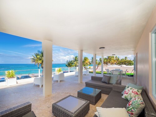 Beachfront 7 Bedroom Villa Best Beach in PR!