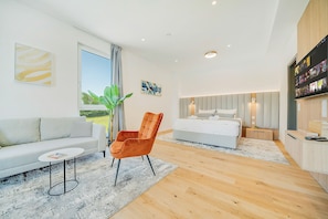 Apartament Deluxe | 1 dormitori, escriptori i espai de treball apte per a portàtils